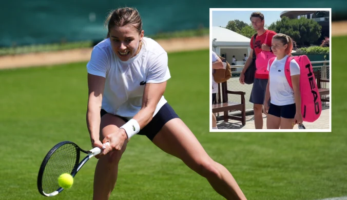 Chwalińska przyjechała na Wimbledon i się zaczęło. Zwrócili uwagę na jedno