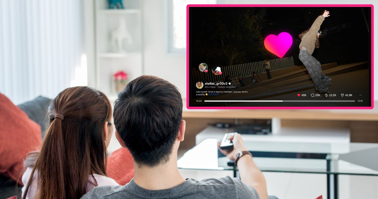 Instagram trafia na telewizory. Nowość w Samsung Smart TV