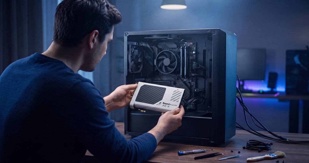 Creative Sound Blaster AE-X: high-endowa karta dźwiękowa do komputerów