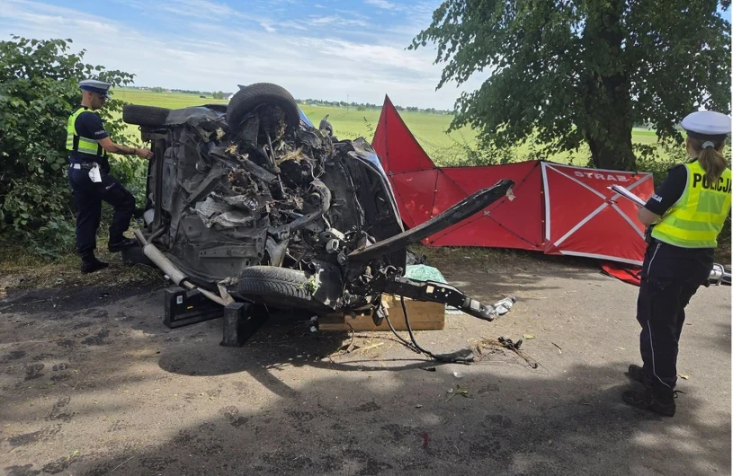 Tragiczny wypadek koło Włocławka. Zginęły matka z córką