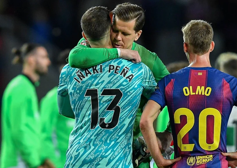 Szczęsny Stays at Barça as Sole Backup After Peña Joins Panathinaikos