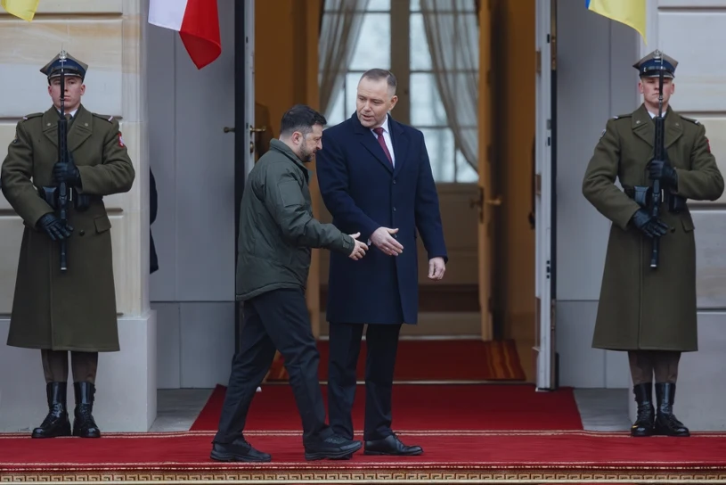 Polka ze Lwowa: odebranie Zełenskiemu Orderu Orła Białego to zasłona dymna