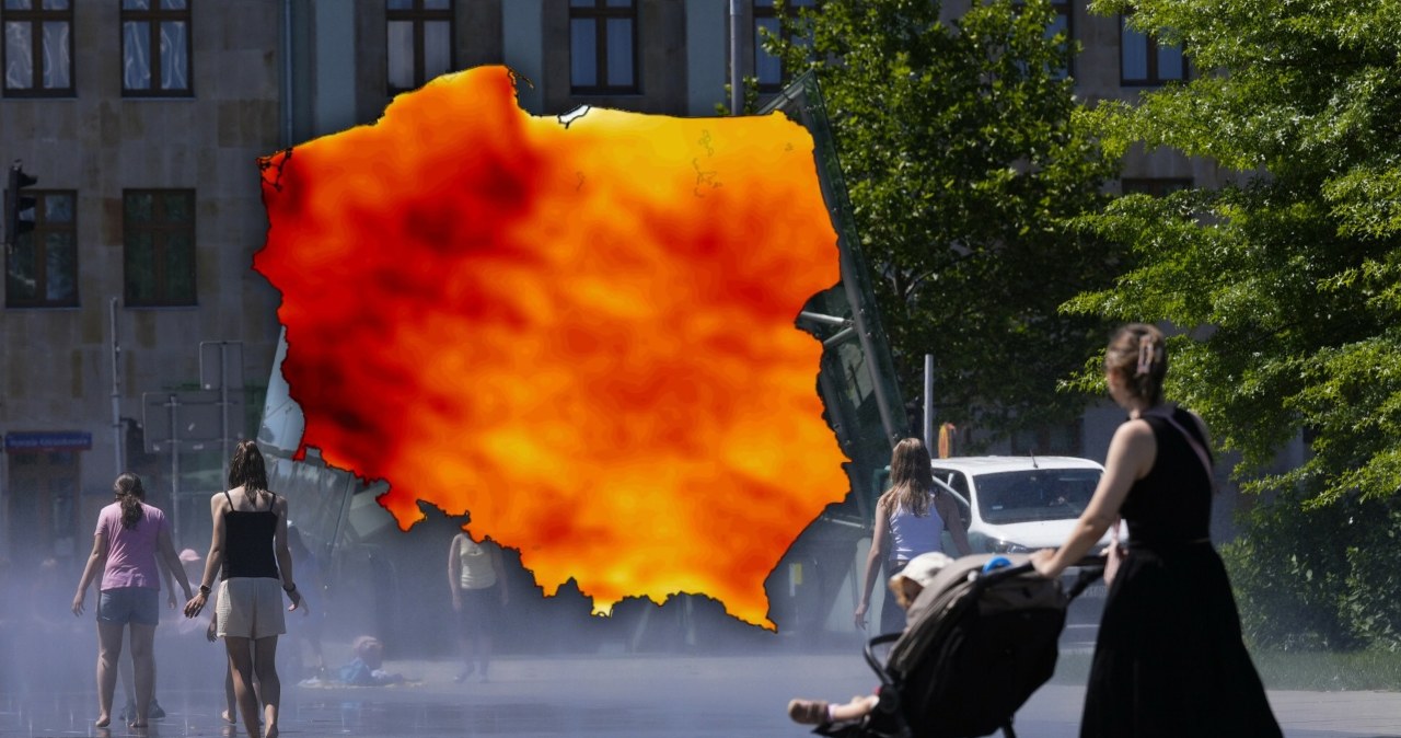 Zaczęła się nowa fala upałów w Polsce. IMGW wskazał najcieplejszy region