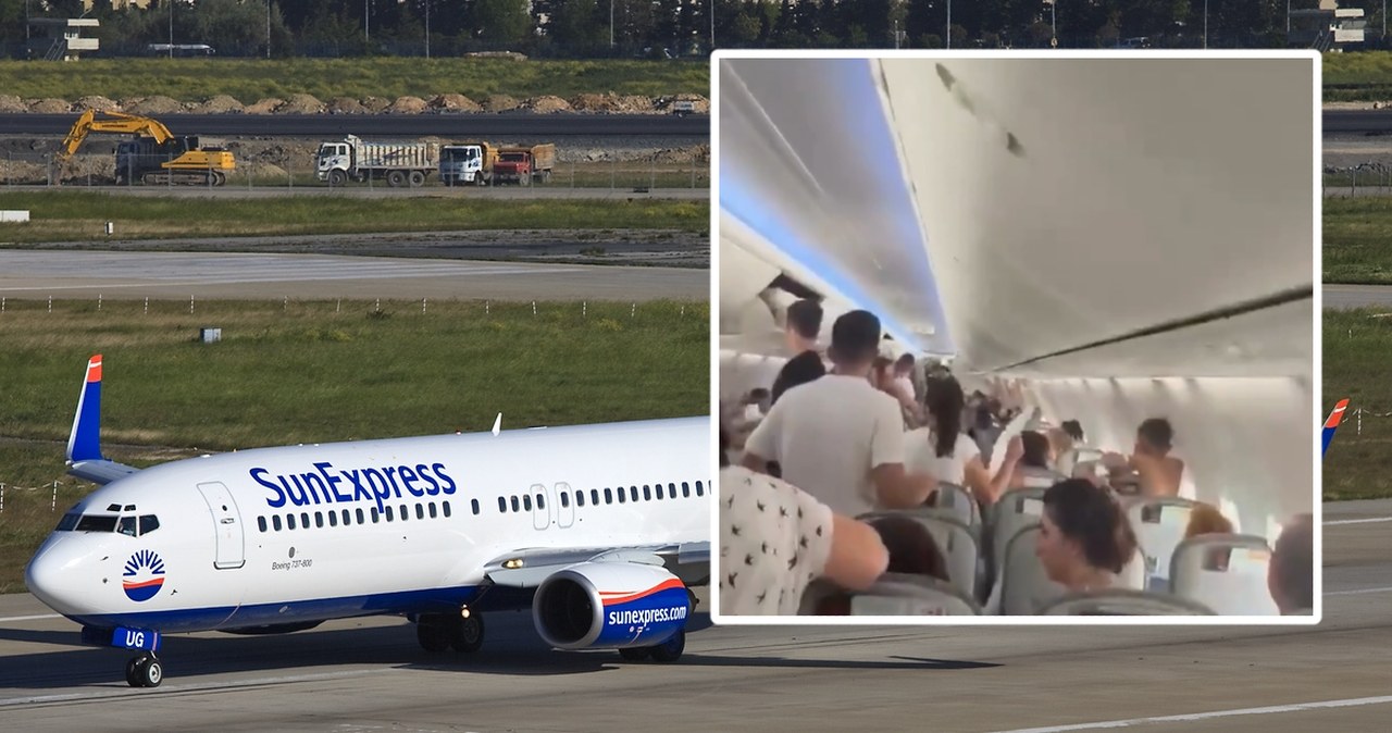 Piekło na pokładzie samolotu SunExpress. Pasażerowie byli jak w saunie