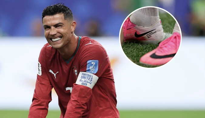 Ronaldo na ustach kibiców. Zauważono tuż po meczu. Nie musiał nic mówić