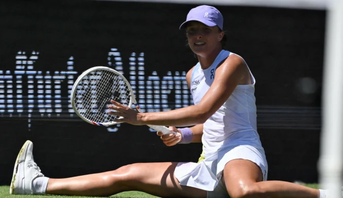 Świątek znów zagrała w "rosyjską ruletkę". Czarne chmury przed Wimbledonem