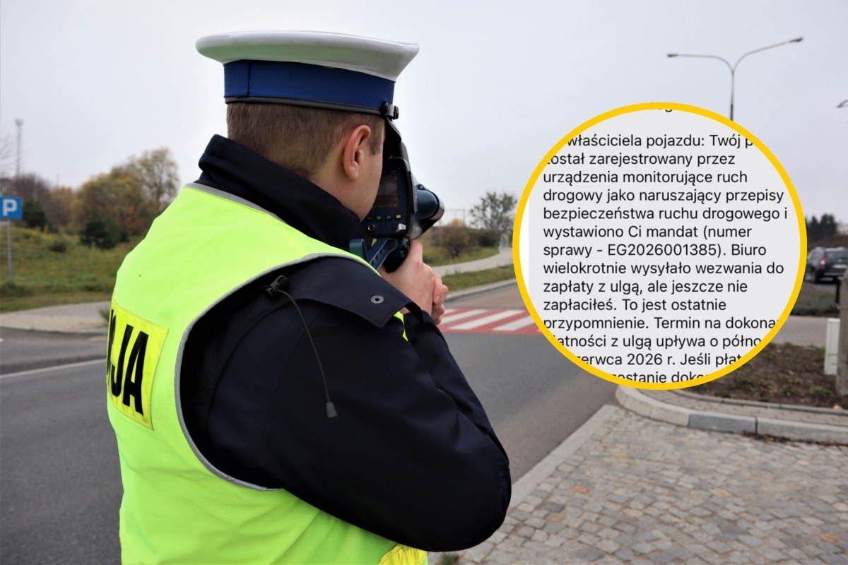 SMS z informacją o mandacie? Bezczelność oszustów nie zna granic
