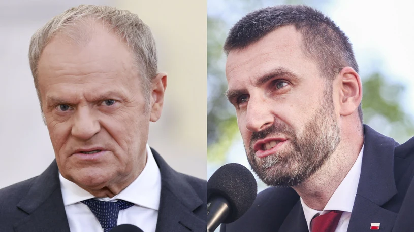 Możdżonek kontra Tusk: ostry atak doradcy Nawrockiego ws. szpitala