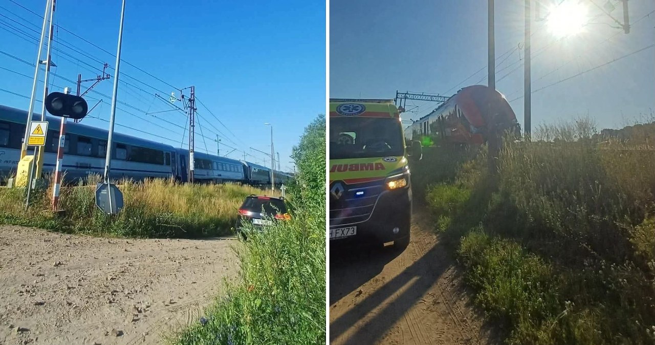 Powiat pilski. Zderzenie pociągów. Trwa akcja służb