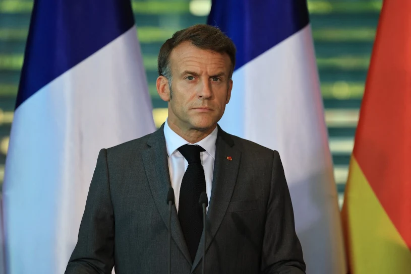Macron: USA po raz pierwszy przyznały, że nie są neutralne ws. Ukrainy