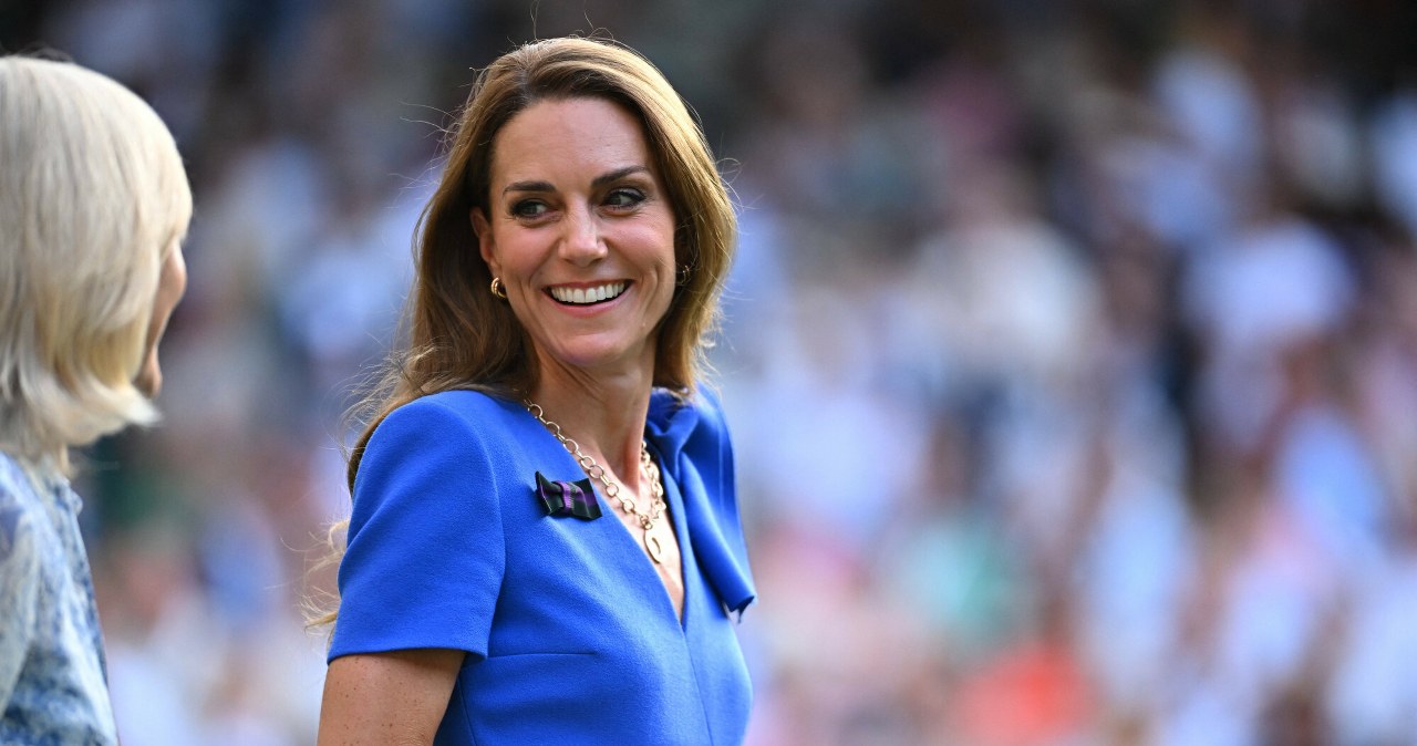 Kreacje księżnej nie wyjdą z mody. Kate zachwyca na Wimbledonie