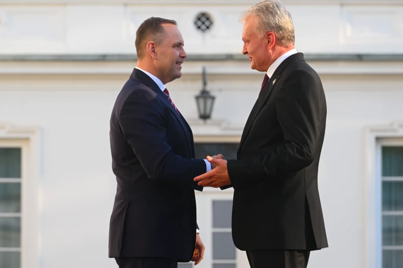 Prezydent Litwy gotowy mediować między Polską a Ukrainą ws. Zełenskiego i Orderu Orła Białego