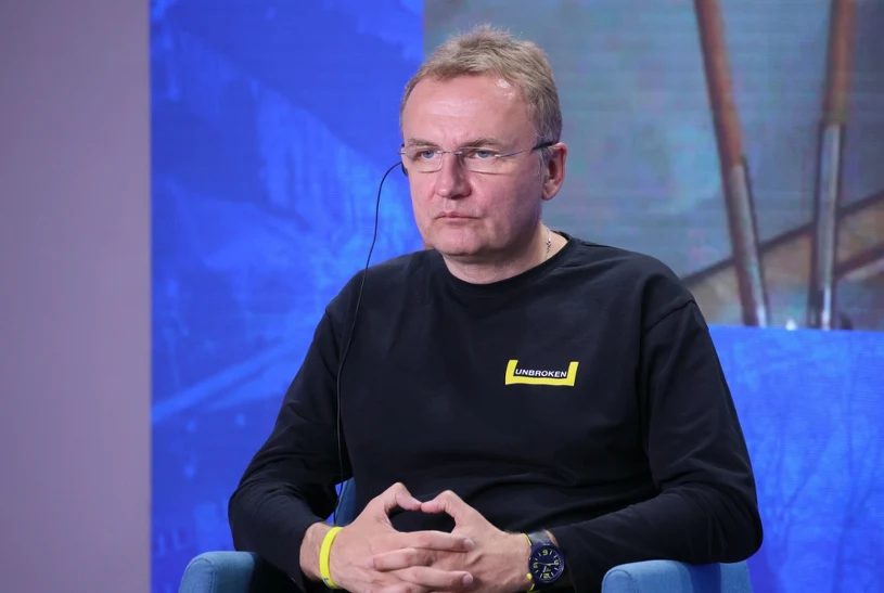 Lviv mayor holds own Gdańsk event after being excluded from Ukraine Recovery Conference