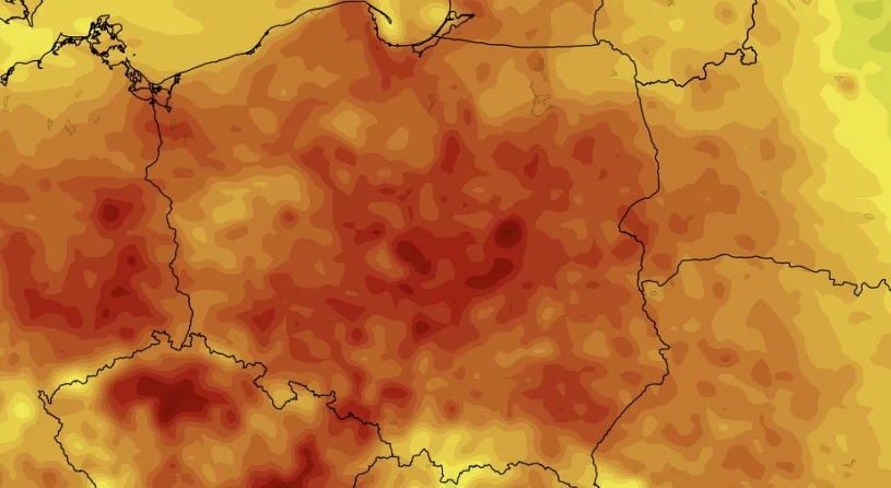 Rekord ciepła w Polsce: 38,9°C w Słubicach — najgorętszy czerwiec w historii
