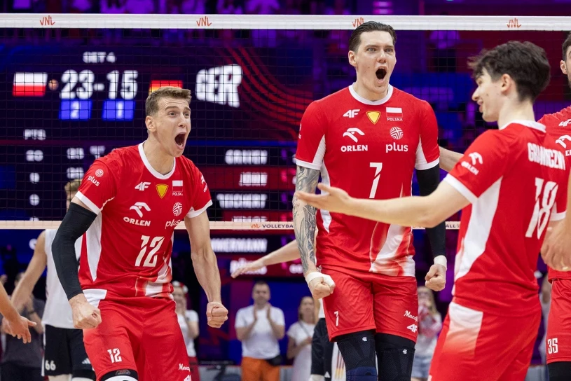 Polska pokonała Niemcy 3:1 w siatkówce — Lemański bohaterem meczu