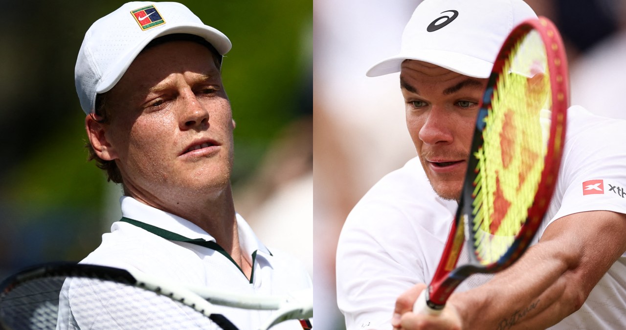Majchrzak przetestował formę Sinnera. 90 minut gry z liderem ATP w Londynie