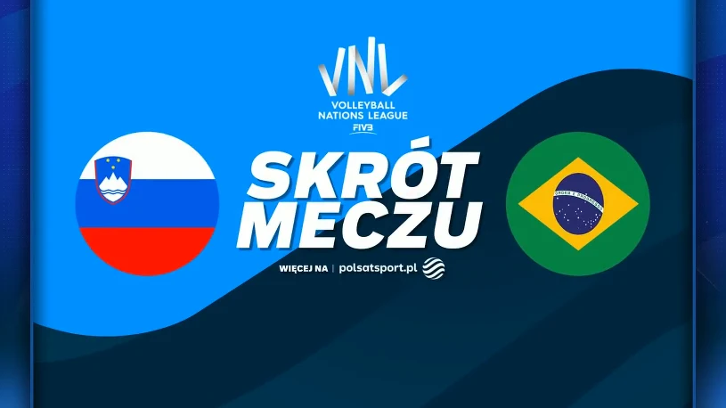 Słowenia rozbiła Brazylię 3:0 i awansowała na 2. miejsce w Lidze Narodów