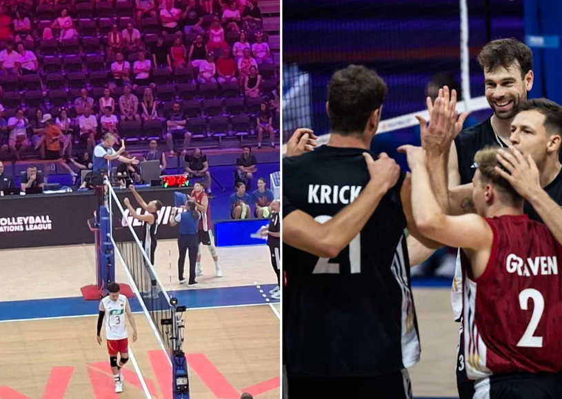 Niemcy pokonali Chiny 3:1 w Lidze Narodów po awanturze przy siatce