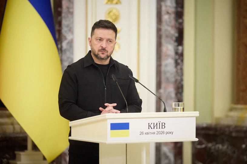 Zełenski złożył projekt ustawy o Panteonie Narodowym dla bohaterów Ukrainy
