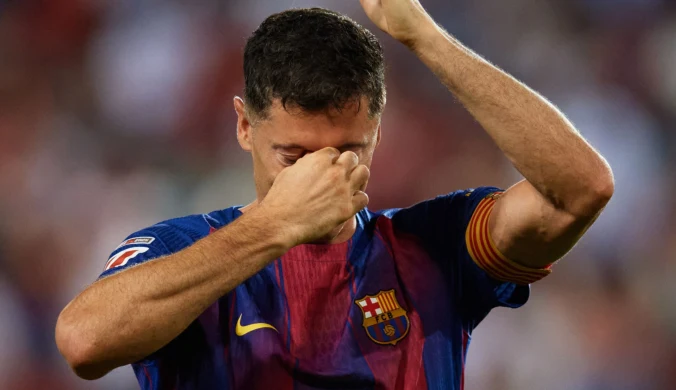 Barcelona osierocona przez Lewego. Takiej sytuacji ne było od ponad 30 lat