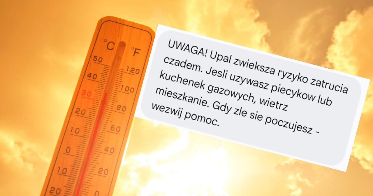 To nie zima, a RCB wysłało pilny alert. Ostrzega przed czadem w środku lata