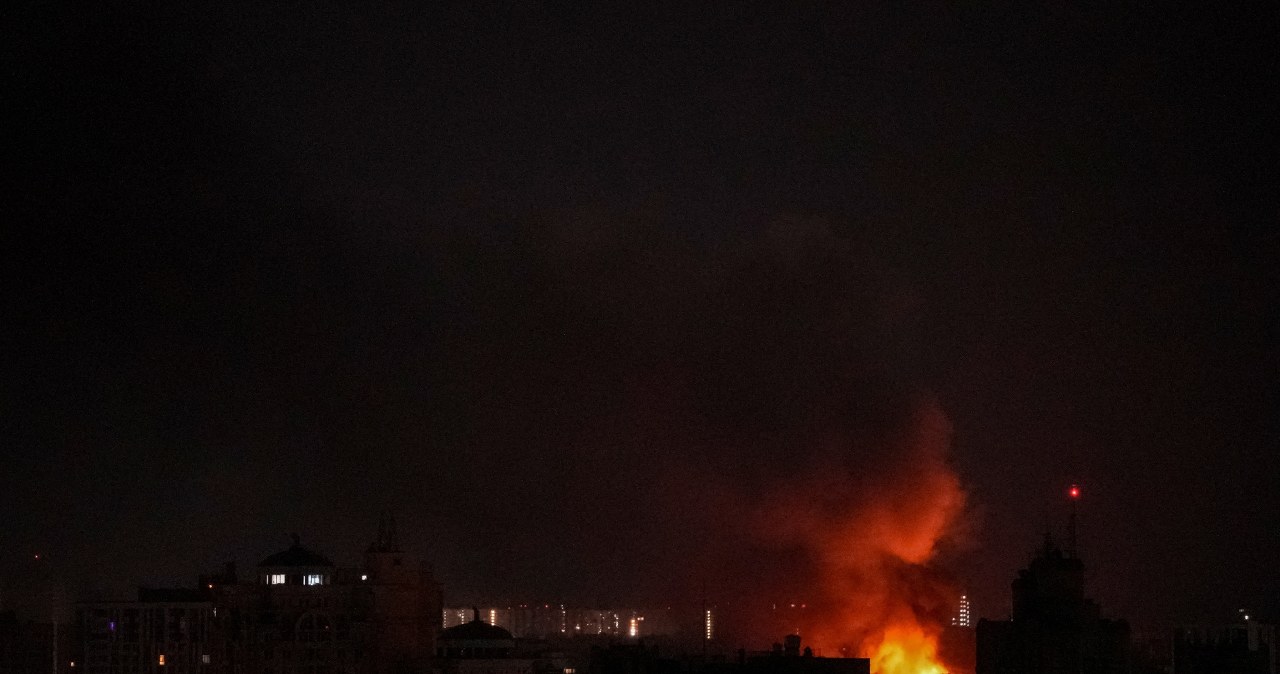 Zmasowany atak na Rosję. Setki dronów na niebie