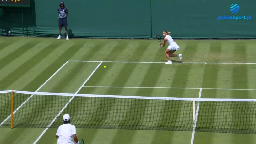 Chwalińska miała piłkę meczową na Wimbledonie, ale kontuzja kostki zmieniła wszystko
