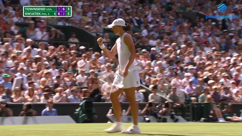 Świątek awansuje w Wimbledonie, Chwalińska kontuzjowana, Linette i Fręch odpadły