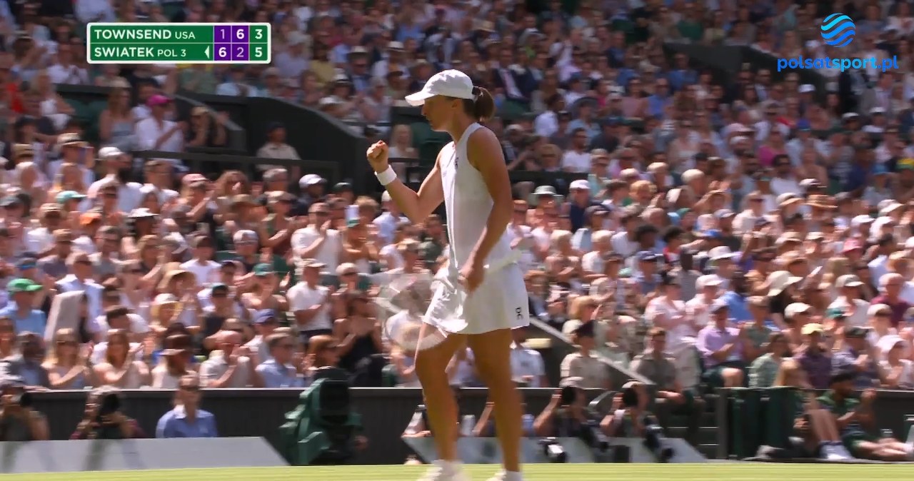 Polki w 1. rundzie Wimbledonu. Tylko Świątek może być zadowolona [WIDEO]