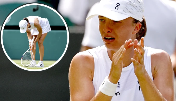 Świątek była już spokojna. Wtedy naszedł komunikat WTA. "Ucieczka"