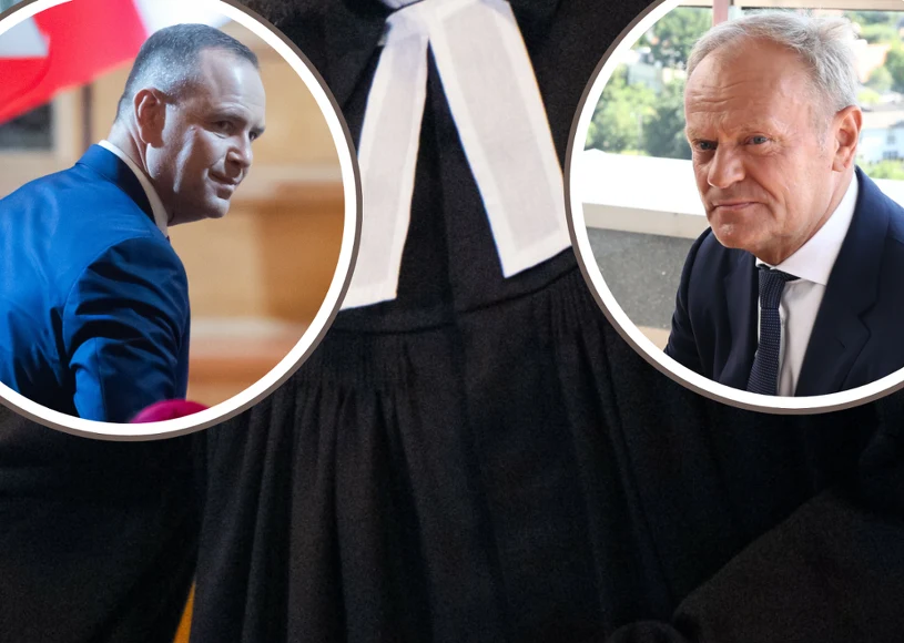 Luterański ksiądz ogłasza. Nawrocki, potem Tusk. Obaj na kościelnej liście