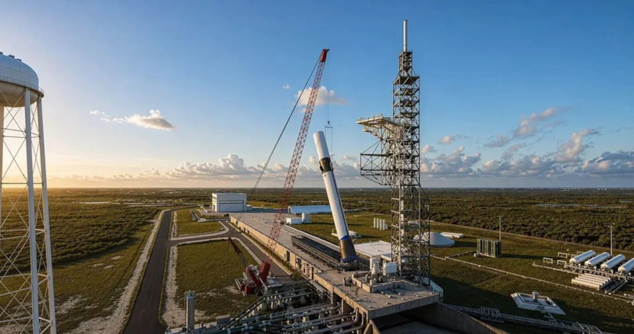 Blue Origin rusza z odbudową stanowiska po eksplozji rakiety New Glenn