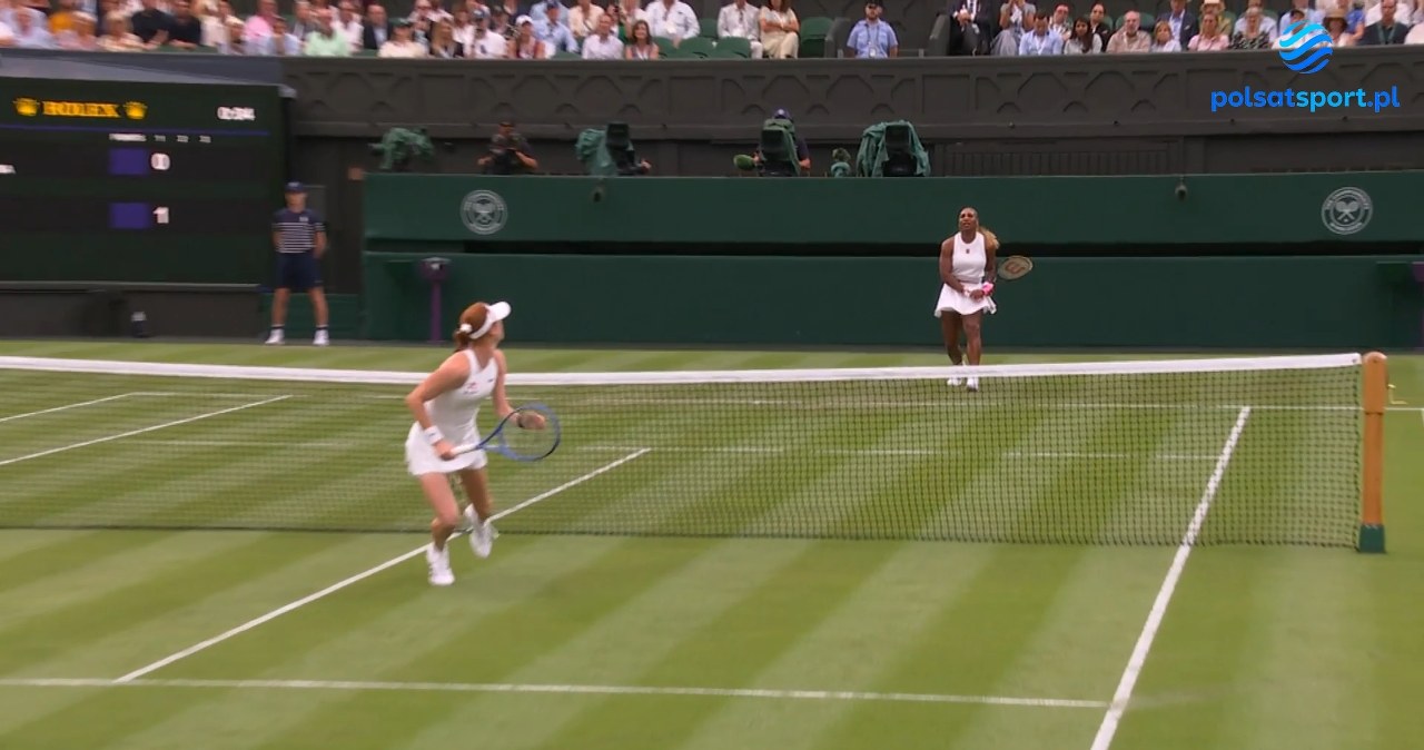 Serena Williams żegnana owacją na Wimbledonie. Rywalka była lepsza [WIDEO]