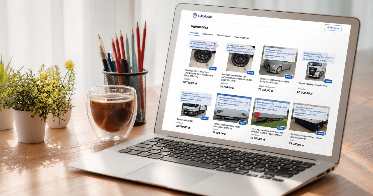 Łatwiej kupisz samochód od skarbówki. Ruszył nowy portal KAS
