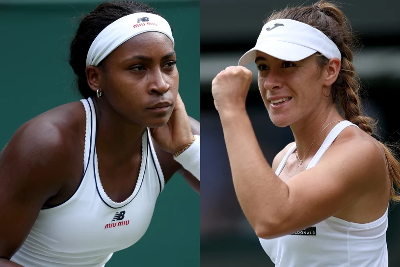 Gauff przegrała z Sierrą w Wimbledonie i straci ponad 20 miejsc w rankingu