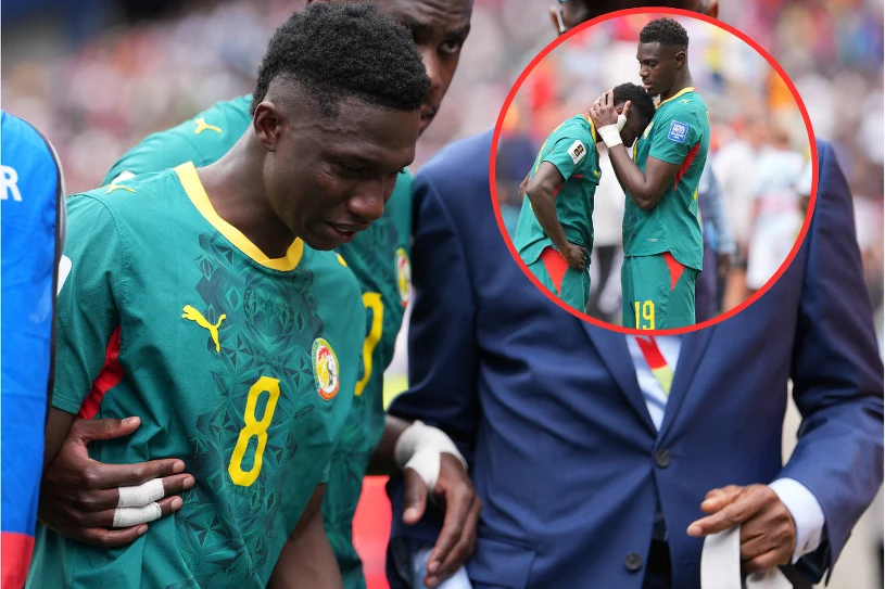 Lamine Camara zalał się łzami po faulu w polu karnym – Senegal przegrał z Belgią po dogrywce