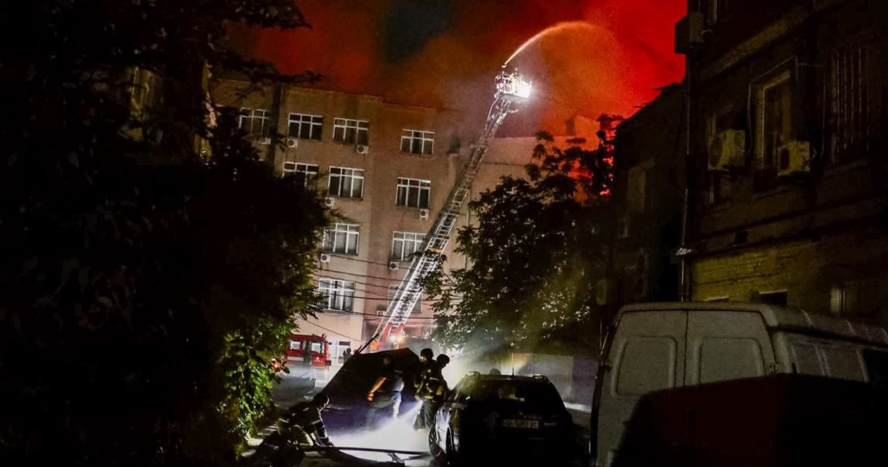 Rosja uderzyła w stolicę Ukrainy. Tragiczne skutki nocnego ataku
