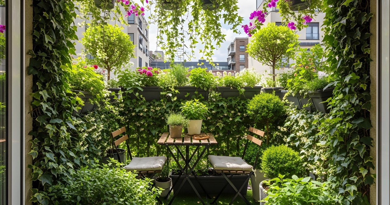 Stworzą naturalną roletę. 4 rośliny pomogą ochłodzić balkon latem
