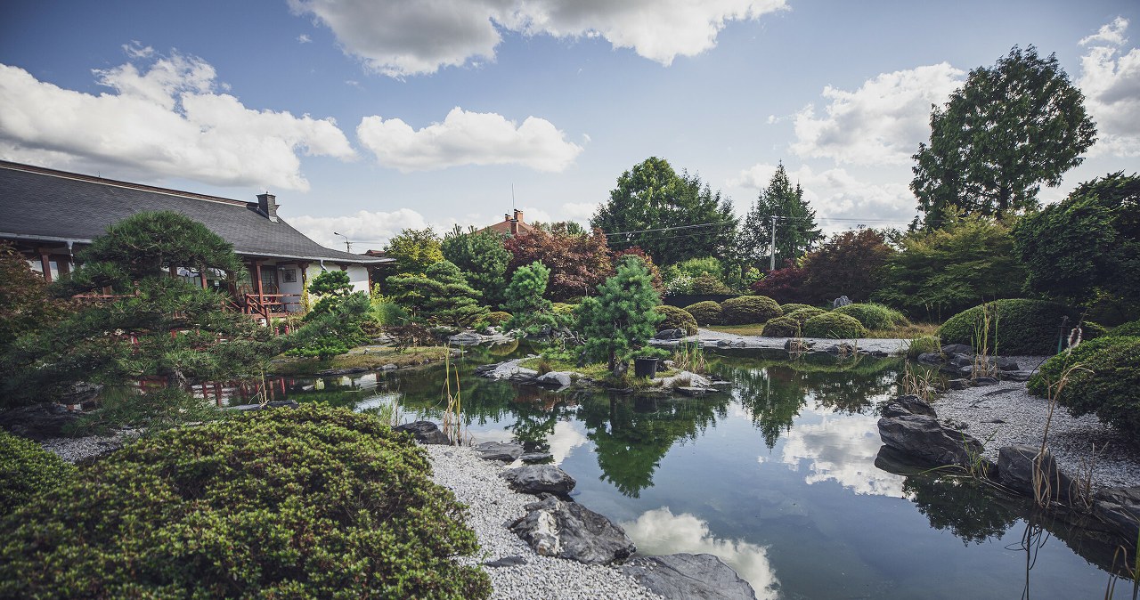 To nie Japonia. Rajski ogród znajduje się u podnóża Beskidów