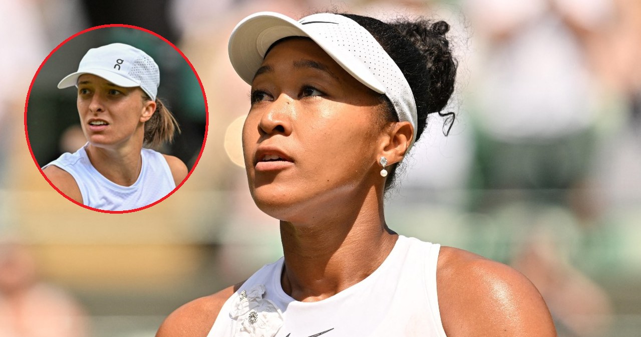 Osaka wyszła do dziennikarzy na Wimbledonie. Nagle wspomniała o Świątek