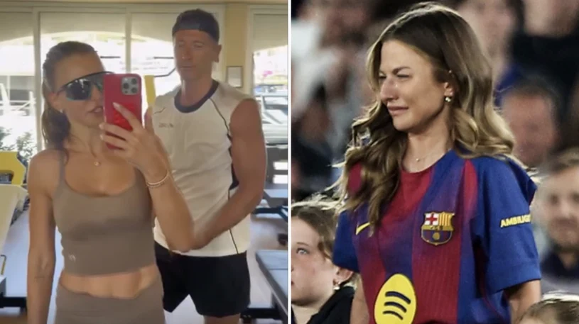 Wpis Lewandowskiej poruszył cały świat. Teraz takie nagranie z "Lewym"