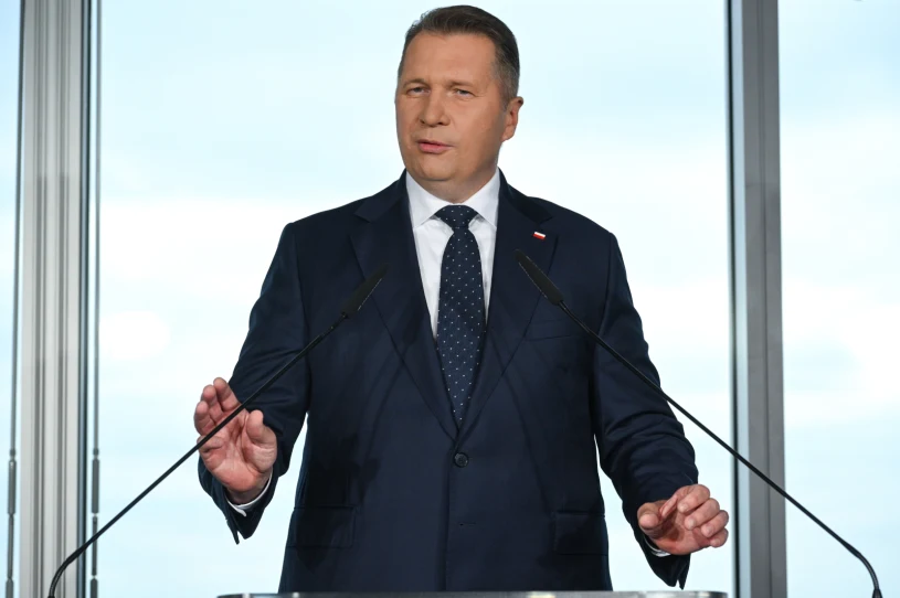 Konwencja PiS w Warszawie. Czarnek mówił o "normalnych Polakach"