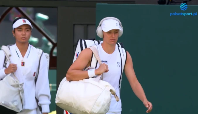 Świątek żegna się z Wimbledonem. Kluczowe momenty meczu [WIDEO]