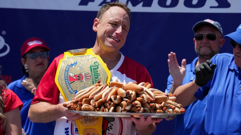 66 hot dogów w 10 minut i kolejne zwycięstwo. "Jeszcze sporo bym zmieścił"