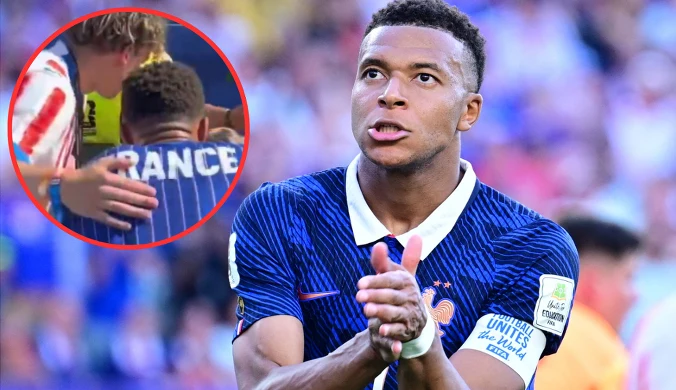 Tego nie pokazała telewizja. Łzy na mundialu, Mbappe aż się przeraził