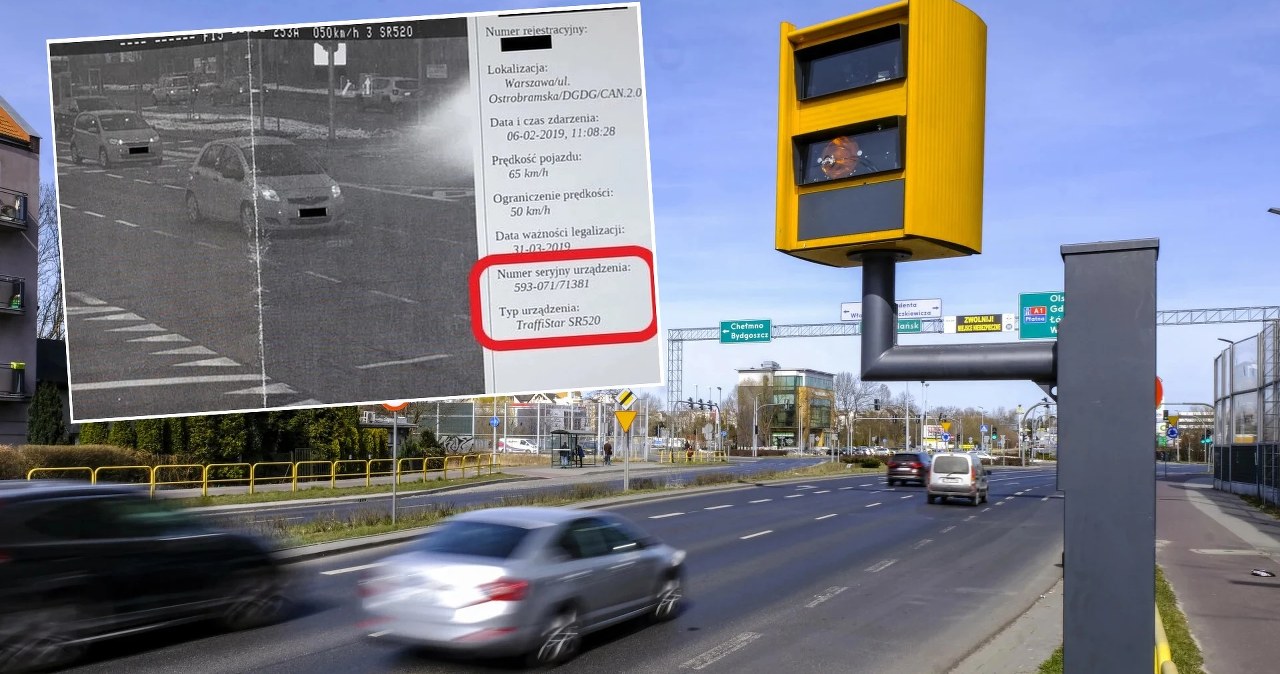 Dostałeś mandat z fotoradaru? Spójrz w róg zdjęcia, tam kryje się ratunek
