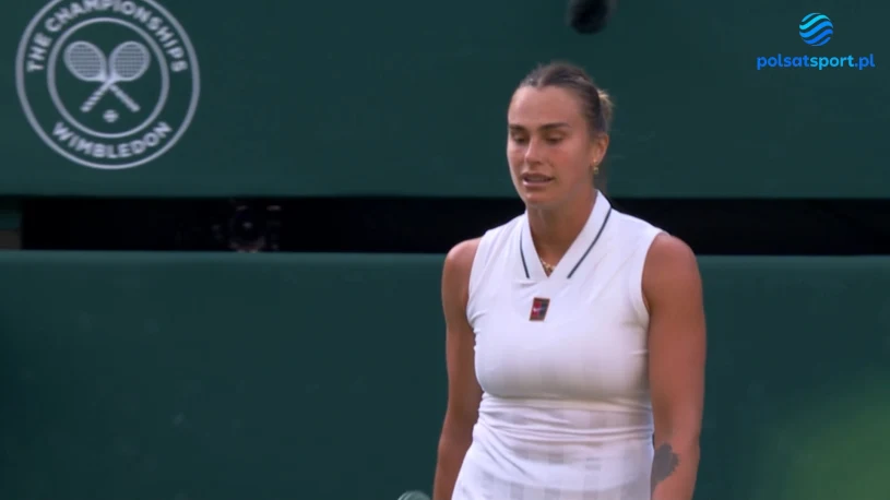 Sabalenka za burtą Wimbledonu. Te akcje przesądziły o porażce [WIDEO]