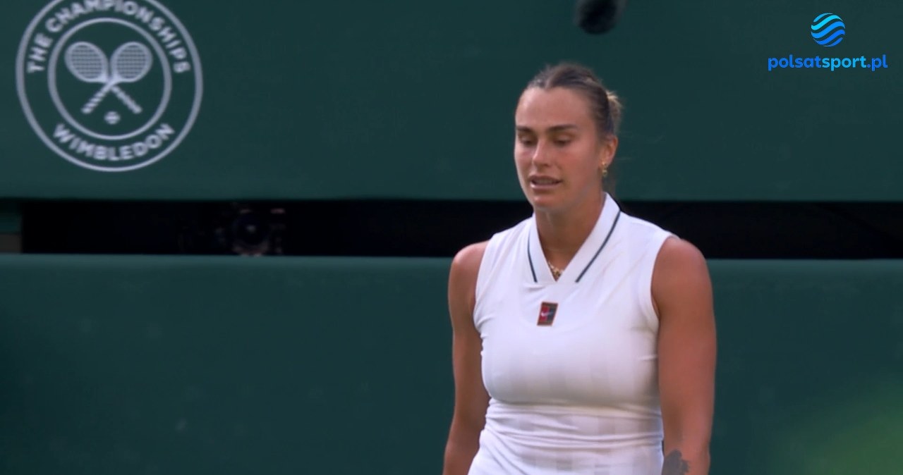 Sabalenka za burtą Wimbledonu. Te akcje przesądziły o porażce [WIDEO]