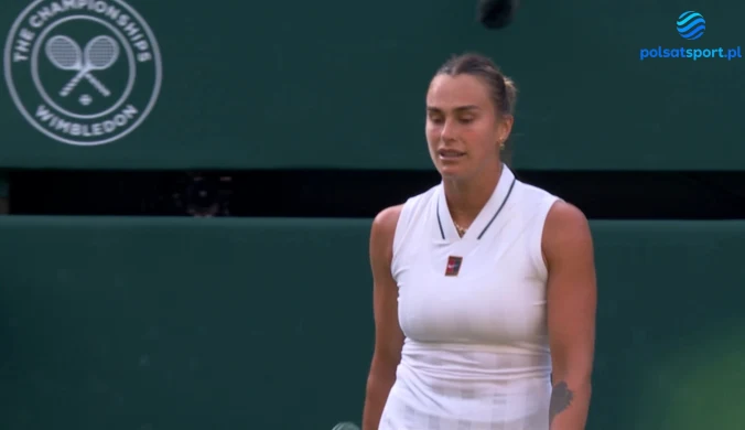 Sabalenka za burtą Wimbledonu. Te akcje przesądziły o porażce [WIDEO]