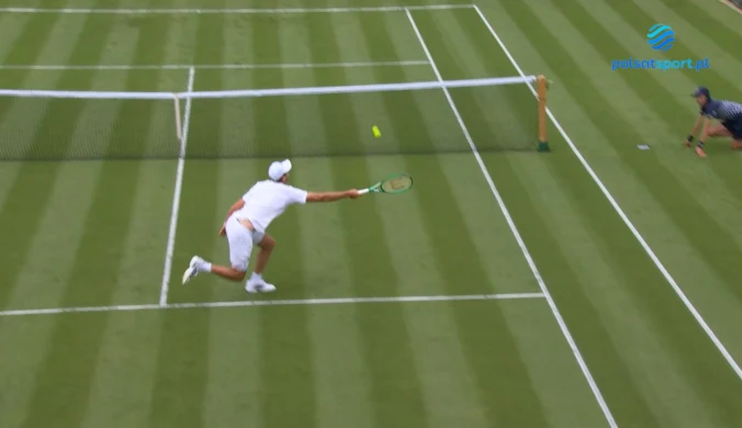 Hurkacz pożegnał się z Wimbledonem. Te akcje zapamiętają kibice [WIDEO]